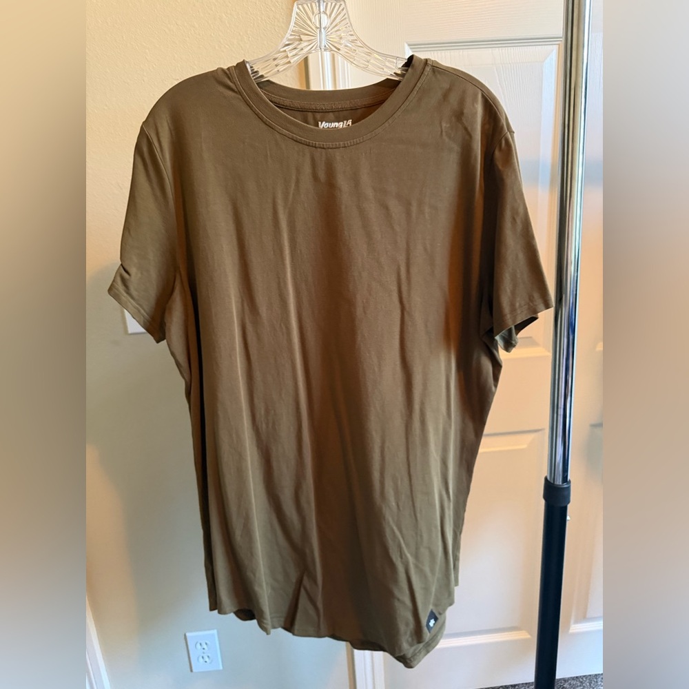 YoungLA men’s army green t-shirt